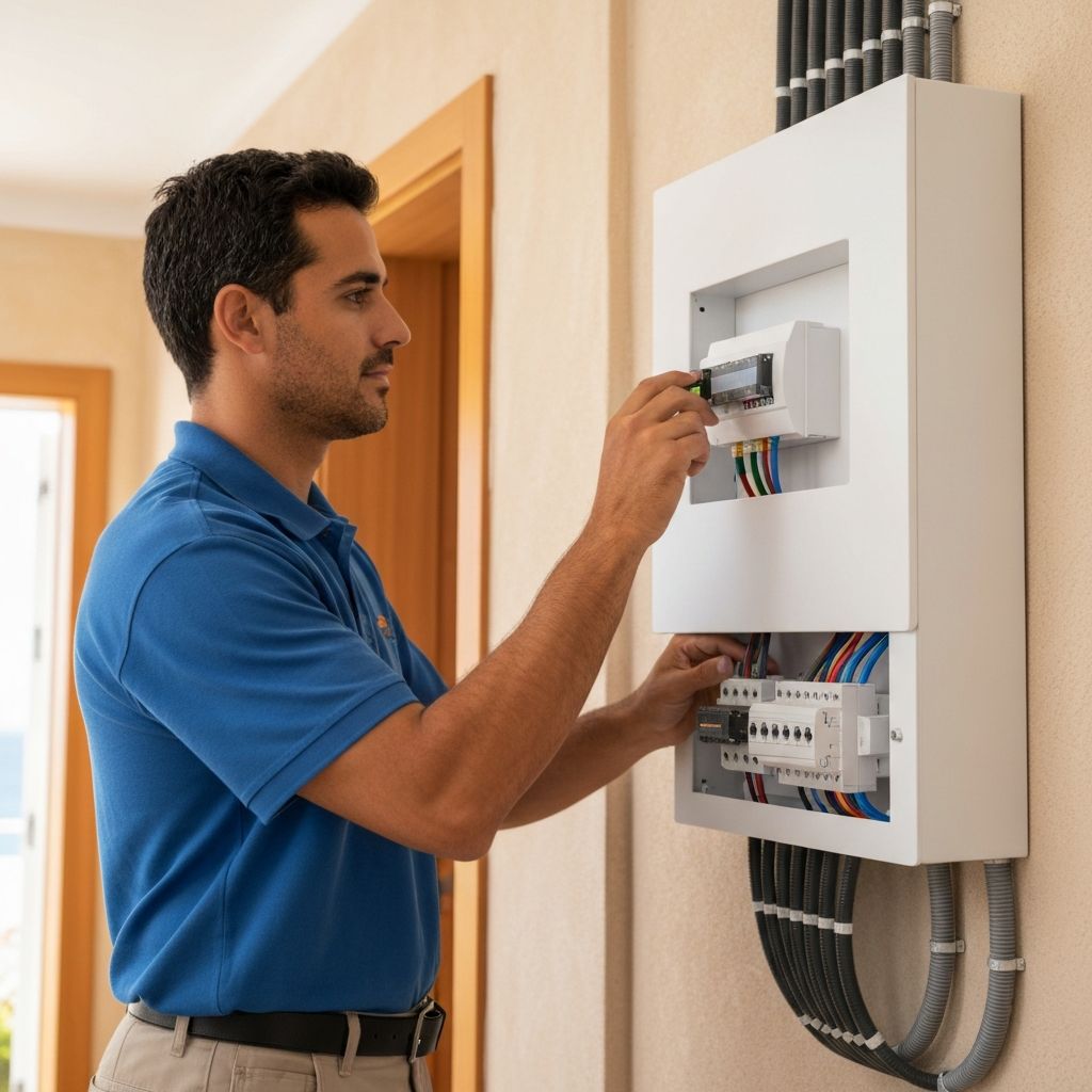 Groepenkast vervangen Benidorm